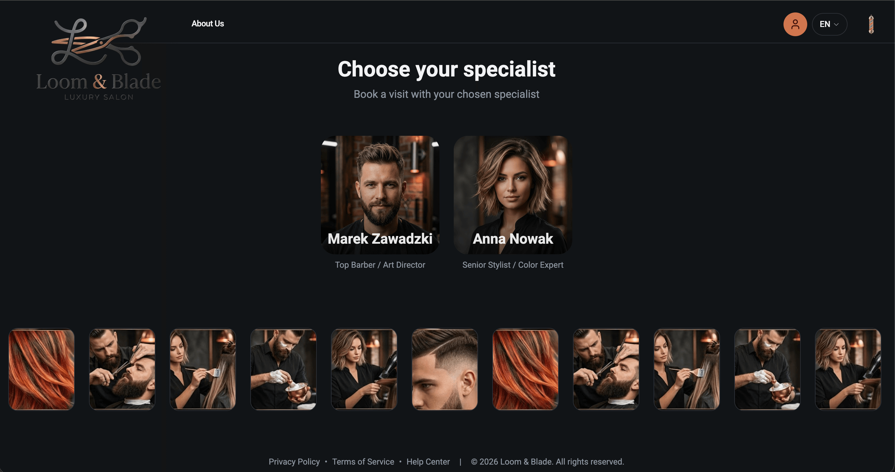 Ordiset demo — specialist selection